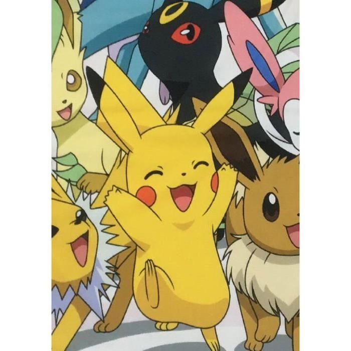 Pokémon Couverture Sherpa Évolutions 100 x 150 cm Pokémon Couverture Sherpa Évolutions 100 x 150 cm