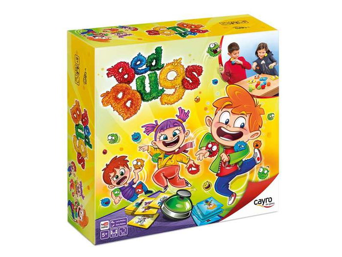 Cayro Jeu Bed Bugs Atrapa las Chinches ! Jeu de société en espagnol, pour enfants à partir de 5 ans, multilingue
