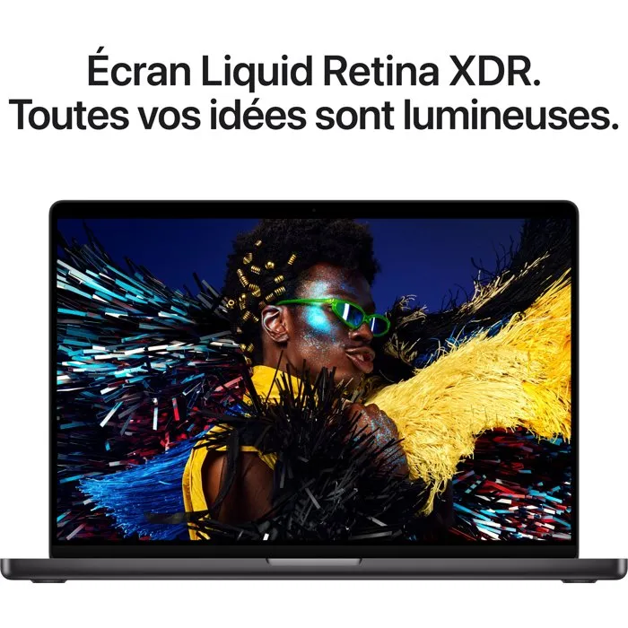 Apple MacBook Pro 16,2" M5 Pro (2026) - 24 Go RAM - 1 To SSD - CPU 18 cœurs - GPU 20 cœurs - Noir Sidéral