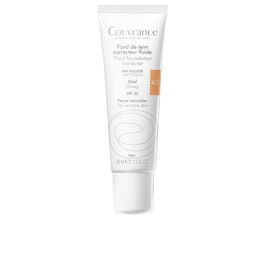 Avène Base de Maquillage Fluide pour Peaux Sensibles Miel SPF 20 30 ml Waterproof