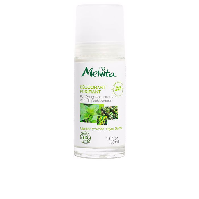 Melvita Déodorant Bio Efficacité 24h Sans Aluminium Roll-on 50 ml Melvita Déodorant Bio Efficacité 24h Sans Aluminium Roll-on 50 ml