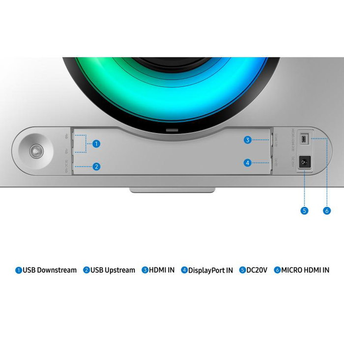 Samsung LS49CG954SUXEN Odyssey OLED G9 S49CG954SU Écran PC Gaming incurvé 49 pouces 240 Hz