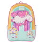 Loungefly Sac à dos Fluffy Unicorn Minions 30 cm - Sac à dos licorne peluche Minions (30,48 x 10,16 x 22,86 cm)