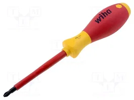 WIHA Tournevis isolé Pozidriv® PZ2 SoftFinish® electric