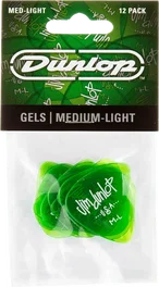 DUNLOP Pack de 12 médiators Gels - Medium / Light
