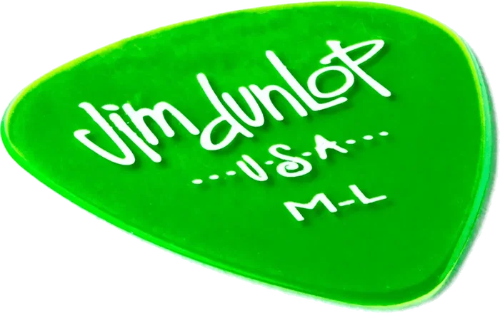 DUNLOP Pack de 12 médiators Gels - Medium / Light DUNLOP Pack de 12 médiators Gels - Medium / Light