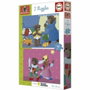 Educa Ensemble de 2 puzzles Petit Ours Brun de 48 pièces