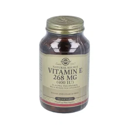 Solgar Vitamine E 400 UI (268 mg) 100 capsules molles