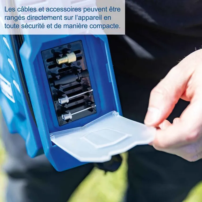 Scheppach AIRFORCE 7 SC Compresseur portatif 100 W 8 bars Scheppach AIRFORCE 7 SC Compresseur portatif 100 W 8 bars