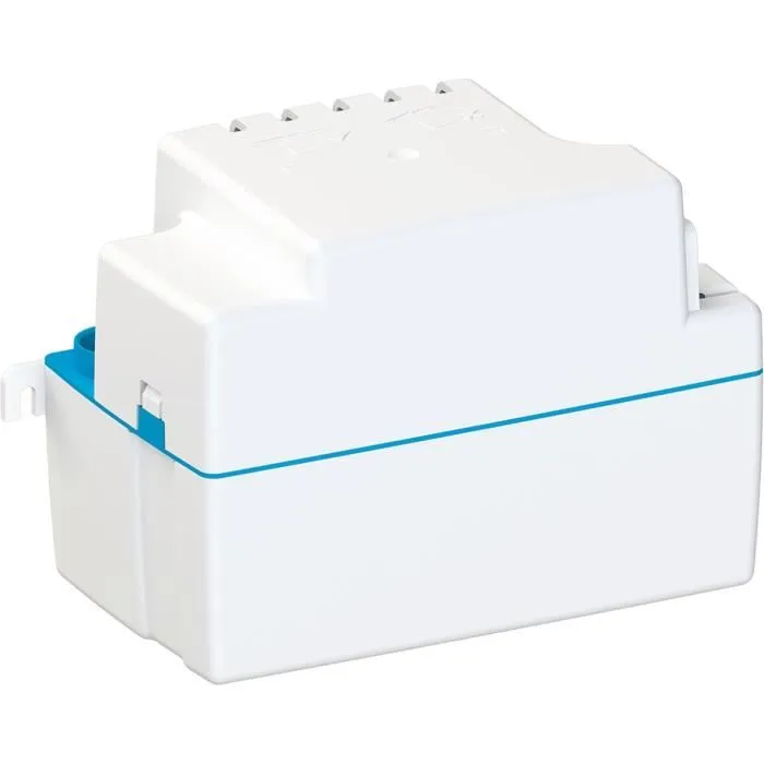 SFA Sanicondens Eco V02 Pompe de relevage de condensats pour chaudière fioul 30 kW ou gaz 50 kW, installation facile, niveau sonore 45 dBA SFA Sanicondens Eco V02 Pompe de relevage de condensats pour chaudière fioul 30 kW ou gaz 50 kW, installation facile, niveau sonore 45 dBA