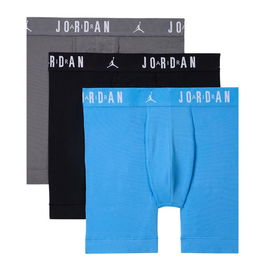 Boxer pour homme Jordan Flight Cotton Core 3Pk Eau 3 Pièces L