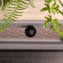 Rei Pomo pour meuble modèle 308, noir mat, ø28 mm