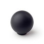 Rei Pomo pour meuble modèle 308, noir mat, ø28 mm