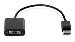 HP Adaptateur DisplayPort vers DVI Noir
