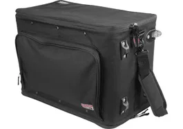 GATOR Softcase renforcé pour rack de 4 unités en nylon avec roues