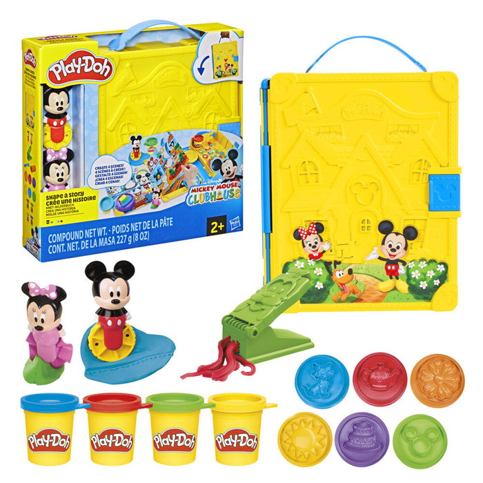 Hasbro Play-Doh Disney Junior Crée une histoire - Coffret de pâte à modeler portable Hasbro Play-Doh Disney Junior Crée une histoire - Coffret de pâte à modeler portable