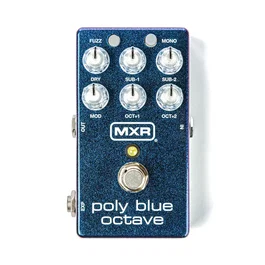 MXR Poly Blue Octave - Pédale d'octave avec pitch shifting, fuzz et modulation - Polyphonique