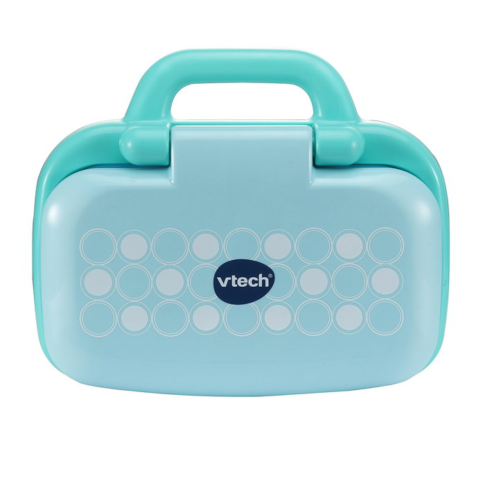 V-Tech Ordinateur Préscolaire Musique et Lettres 80-576422 - Ordinateur éducatif enfant avec piano, jeux et voix d'animaux