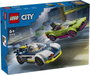 LEGO City Coche de Policía y Potente Deportivo 60415