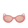 Guess Gafas Lunettes de soleil femme GU7904 74S forme ovale monture rose verres bordeaux 145mm