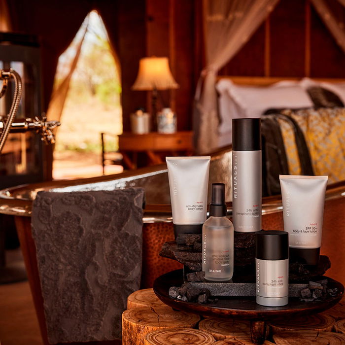 Rituals Spray Anti-transpirant Sport 24h - Protection Anti-transpirante Haute Performance, Formule au Charbon Actif, 200 ml