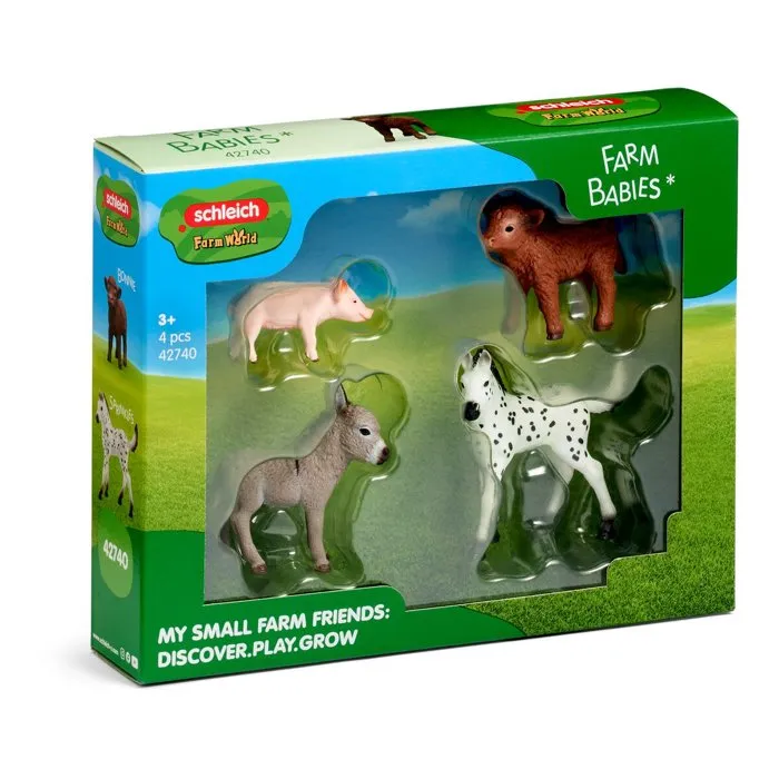 Schleich Figurines Mes premiers bébé animaux de la ferme - Gamme Farm World Schleich Figurines Mes premiers bébé animaux de la ferme - Gamme Farm World