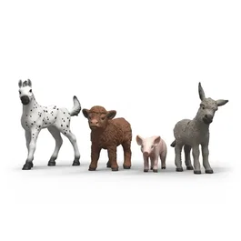 Schleich Figurines Mes premiers bébé animaux de la ferme - Gamme Farm World