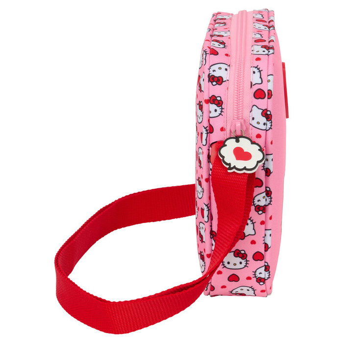 Sac à Bandoulière Hello Kitty Rose 16 x 18 x 4 cm Sac à Bandoulière Hello Kitty Rose 16 x 18 x 4 cm