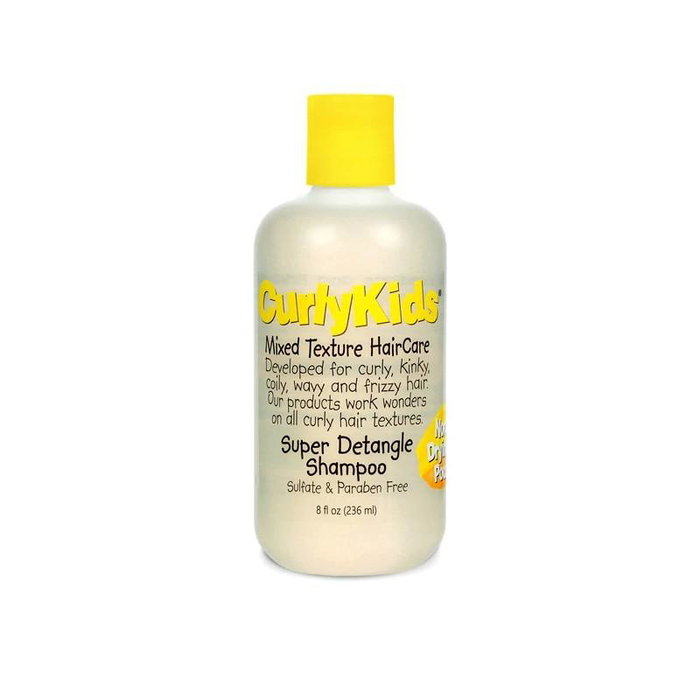 Curly Kids Shampoo Démêlant Super pour Cheveux Bouclés et Frisés, Nettoie en Douceur, Réduit la Casse, 236 mL Curly Kids Shampoo Démêlant Super pour Cheveux Bouclés et Frisés, Nettoie en Douceur, Réduit la Casse, 236 mL