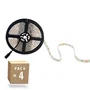Pack 4 Tiras LED SMD5050 72W 4200Lm 4200K 5m Blanco Natural
