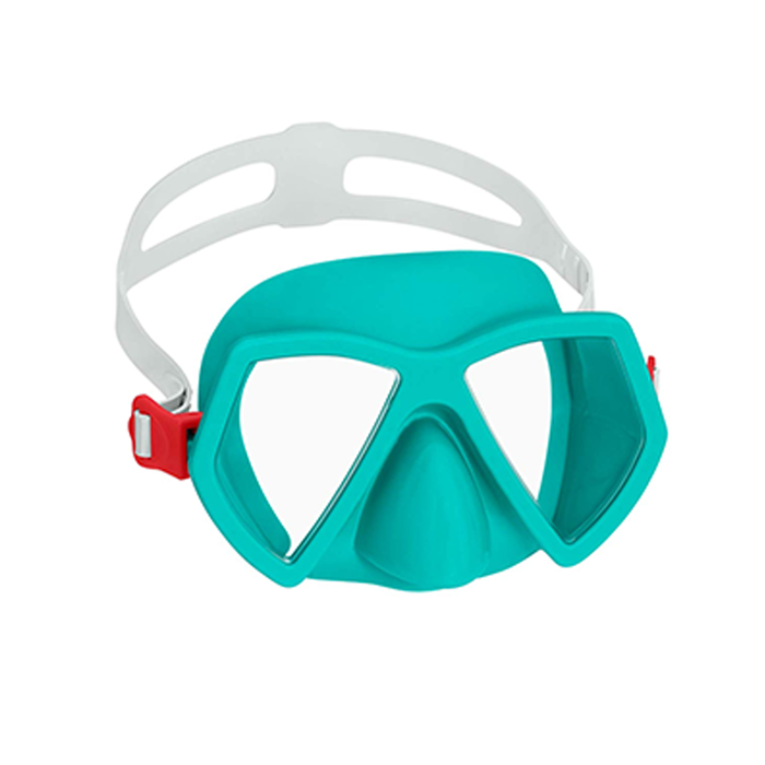Bestway 22059 Masque de Natation Junior avec Corréa Anatomique, Couleur Assortie, 7+ Ans, Plage et Piscine