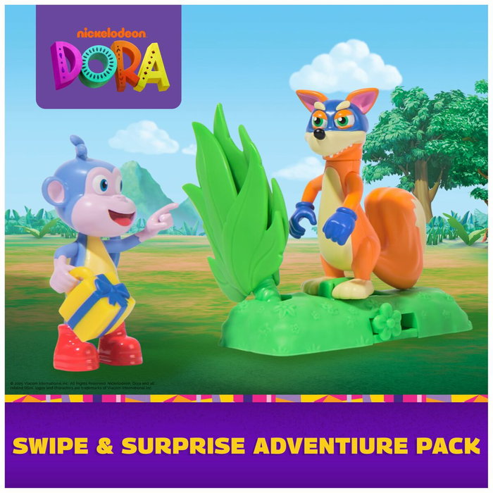 Spin Master Pack Aventure Dora l'Exploratrice avec Botas et Swiper