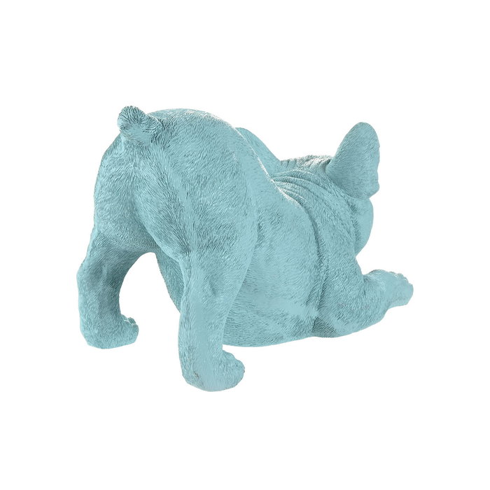 Home ESPRIT Figurine Décorative Chien Bleu Fuchsia (2 Unités) Home ESPRIT Figurine Décorative Chien Bleu Fuchsia (2 Unités)