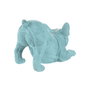 Home ESPRIT Figurine Décorative Chien Bleu Fuchsia (2 Unités)