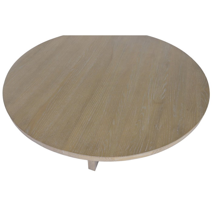 Home ESPRIT Table de Salle à Manger Frêne 135 x 135 x 75 cm