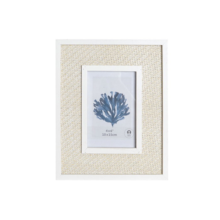 Home ESPRIT Lot de 4 cadres photo design marin Blanc et Blue marine Home ESPRIT Lot de 4 cadres photo design marin Blanc et Blue marine