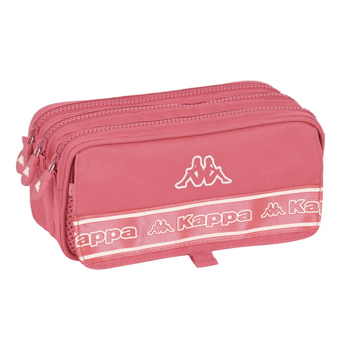 Trousse Fourre-Tout Triple Kappa Marsala 21,5 x 10 x 8 cm Trousse Fourre-Tout Triple Kappa Marsala 21,5 x 10 x 8 cm
