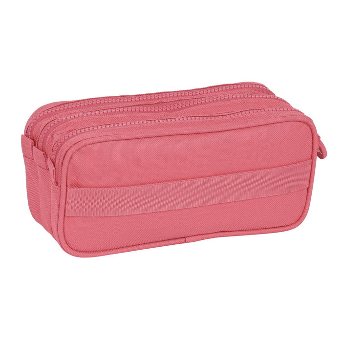 Trousse Fourre-Tout Triple Kappa Marsala 21,5 x 10 x 8 cm Trousse Fourre-Tout Triple Kappa Marsala 21,5 x 10 x 8 cm