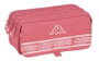 Safta Triple Big Kappa Basics "Marsala" - Trousse triple en polyester 600D - 21.5x10x8cm - 3 ans - Espagnol