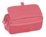 Safta Triple Big Kappa Basics "Marsala" - Trousse triple en polyester 600D - 21.5x10x8cm - 3 ans - Espagnol