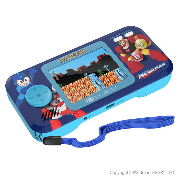My Arcade Pocket Player PRO - Megaman Bleu