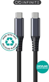 eSTUFF Câble USB-C INFINITE USB4 Gen2x2 2 m 100 W 20 Gbps