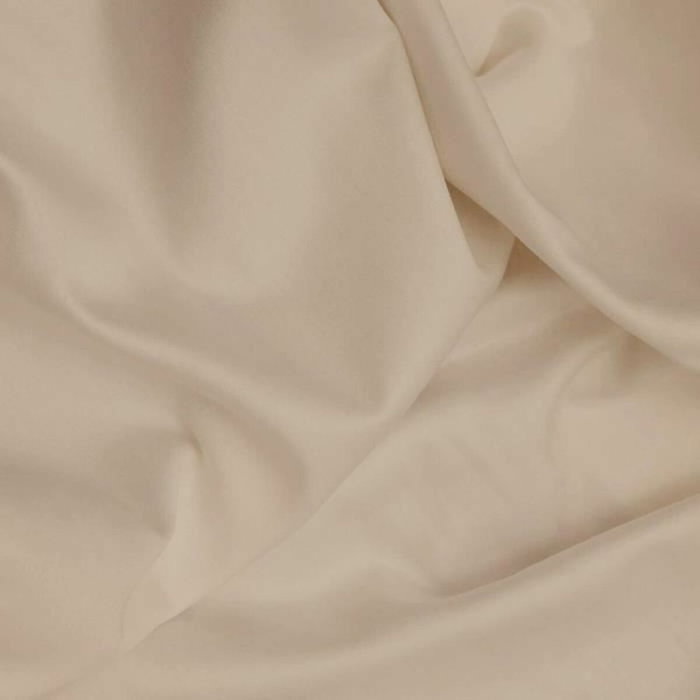 BigBuy Home Parure de couette en satin de coton beige, 220 x 240 cm BigBuy Home Parure de couette en satin de coton beige, 220 x 240 cm