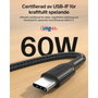 Belkin Câble USB-C vers USB-C Gaming 60 W Noir 2 m