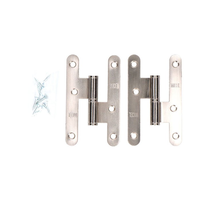 Charnière EDM 85480 PN04 Acier 100 x 58 mm Droite Charnière EDM 85480 PN04 Acier 100 x 58 mm Droite