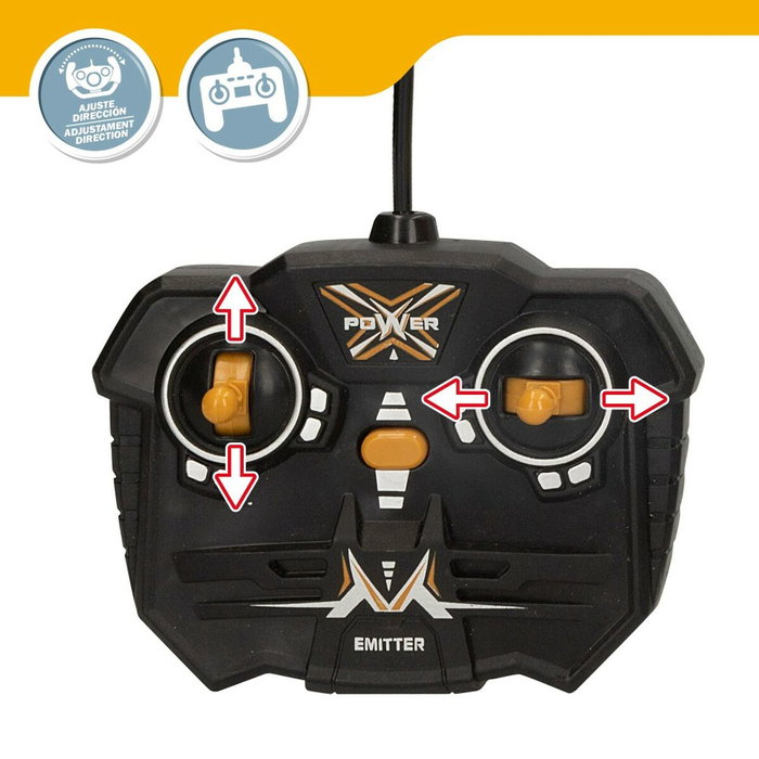 Pelleteuse radiocommandée Speed & Go 1:24 4 Unités Pelleteuse radiocommandée Speed & Go 1:24 4 Unités