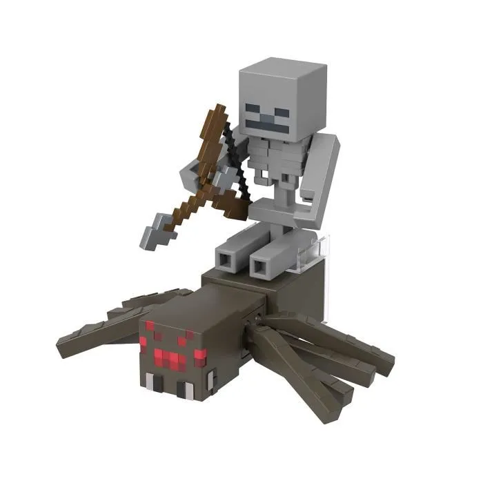 Mattel Coffret de 2 Figurines Minecraft Assorties de 8 cm