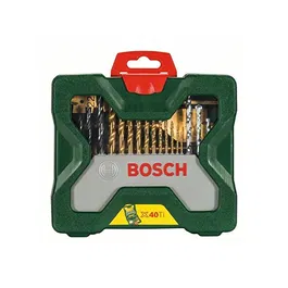 Bosch X-Line Coffret d'Outils 40 Pièces en Titane pour Bricolage