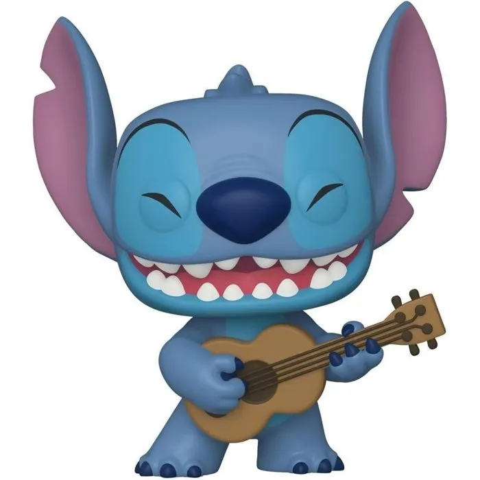 Funko Pop! Vinyle - Disney Lilo & Stitch - Stitch avec Ukulélé - Figurine de Collection