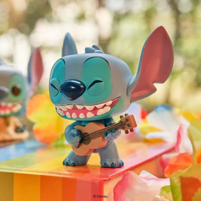 Funko Pop! Vinyle - Disney Lilo & Stitch - Stitch avec Ukulélé - Figurine de Collection